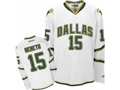 Men's Reebok Dallas Stars #15 Patrik Nemeth Authentic White Third NHL Jersey