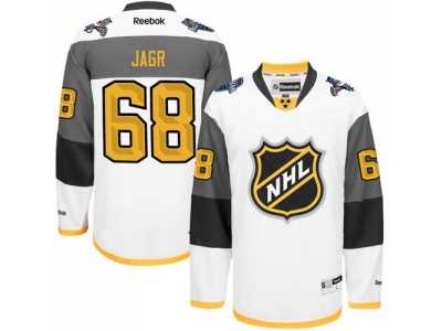 Florida Panthers #68 Jaromir Jagr White 2016 All Star Stitched NHL Jersey