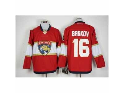 Men's Reebok Florida Panthers #16 Aleksander Barkov Authentic Red Home New NHL Jersey