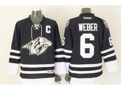 NHL Nashville Predators #6 Shea Weber Dark blue jerseys