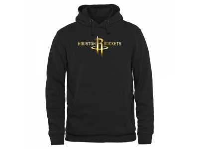 Houston Rockets Gold Collection Pullover Hoodie Black