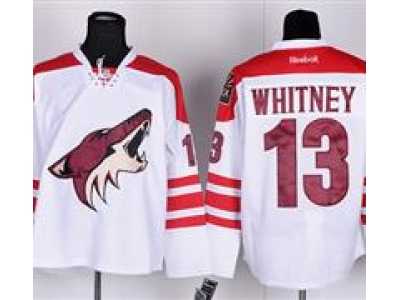 NHL Jerseys Phoenix Coyotes #13 WHITNEY white