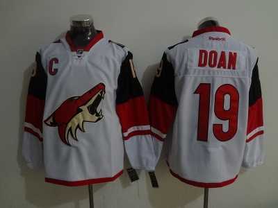Phoenix Coyotes #19 Shane Doan White Road Stitched NHL Jersey