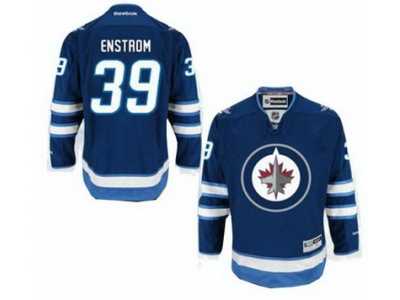 2012 new Winnipeg Jets #39 Enstrom Blue
