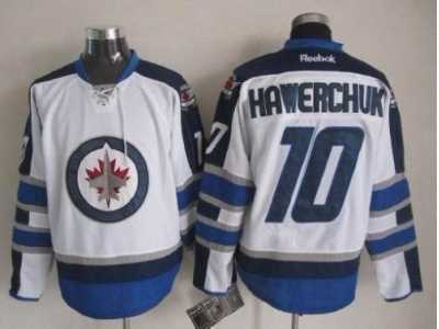 NHL Winnipeg-Jets #10 Dale Hawerchuk White Stitched jerseys