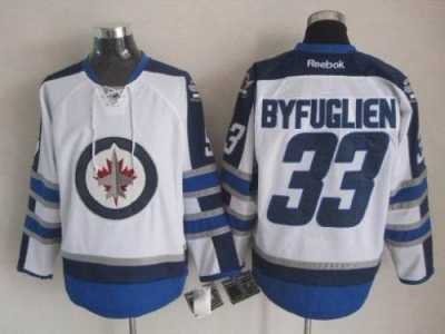 NHL Winnipeg-Jets #33 Dustin Byfuglien White 2011 Style Stitched jerseys