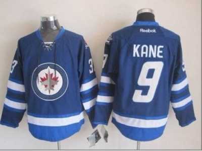 NHL Winnipeg-Jets #9 Evander Kane Dark Blue 2011 Style Stitched jerseys