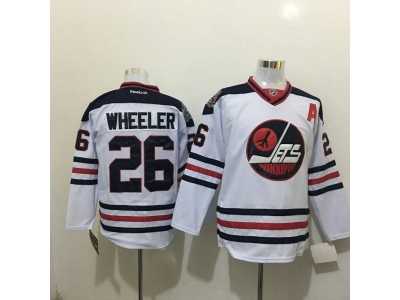 Winnipeg Jets #26 Blake Wheeler Stitched White NHL Jersey