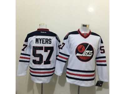 Winnipeg Jets #57 Tyler Myers Stitched White NHL Jersey