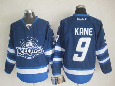 nhl New Winnipeg Jets #9 Kane blue 2012 new
