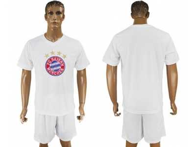 Bayern Munchen Blank White Soccer Club T-Shirt