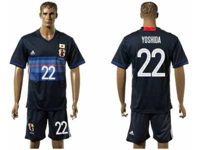 Japan #22 Yoshida Home Soccer Country Jerse