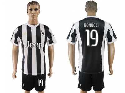 Juventus #19 Bonucci Home Soccer Club Jersey