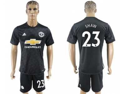 Manchester United #23 Shaw Away Soccer Club Jersey