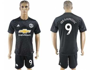 Manchester United #9 Ibrahimovic Away Soccer Club Jersey