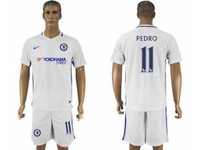 Chelsea #11 Pedro Away Soccer Club Jersey
