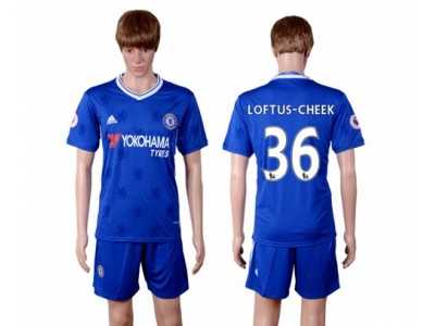Chelsea #36 Loftus-Cheek Home Soccer Club Jersey