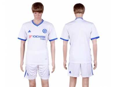 Chelsea Blank White Soccer Club Jersey