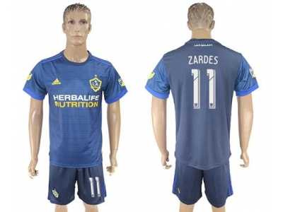 Los Angeles Galaxy #11 Zardes Away Soccer Club Jersey