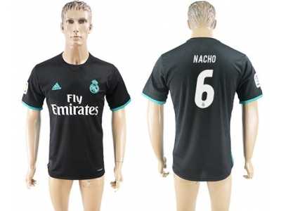 Real Madrid #6 Nacho Away Soccer Club Jersey