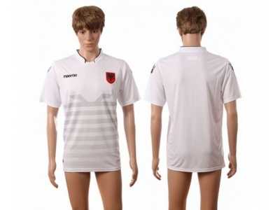 Albania Blank Away Soccer Country Jersey