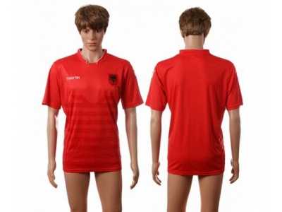 Albania Blank Home Soccer Country Jersey