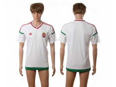 Hungary Blank Away Soccer Country Jersey