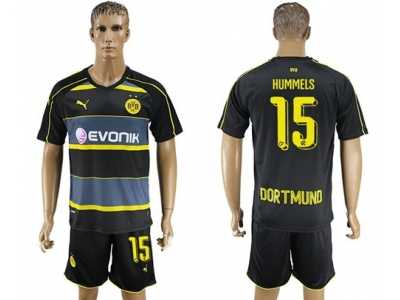 Dortmund #15 Hummels Away Soccer Club Jersey