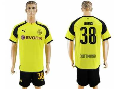 Dortmund #38 Burki European Away Soccer Club Jersey