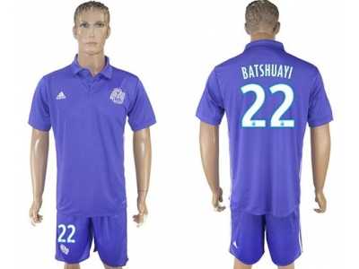 Marseille #22 Batshuayi Sec Away Soccer Club Jersey