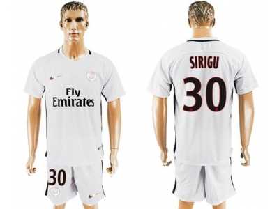 Paris Saint-Germain #30 Sirigu Sec Away Soccer Club Jersey