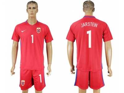 Norway #1 Jarstein Home Soccer Country Jersey