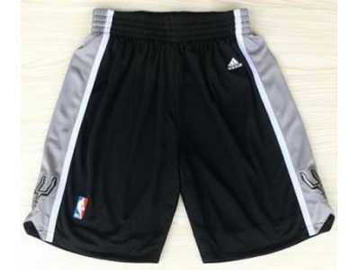 NBA San Antonio Spurs Black (Revolution 30 Swingman)Shorts