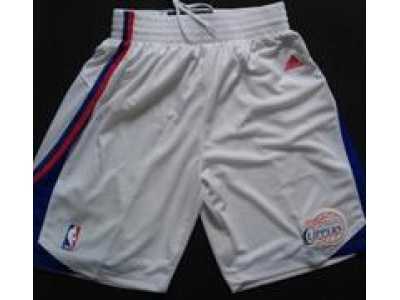 nba Los Angeles Clippers White Revolution 30 Swingman Shorts