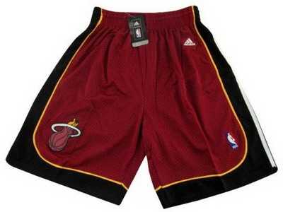 nba Miami Heat Red Swingman Shorts