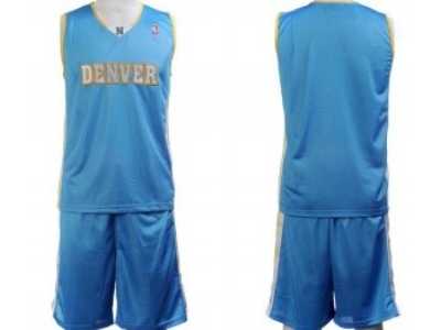 Denver Nuggets Blank Light Blue Suit