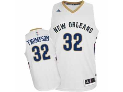 Men's Adidas New Orleans Pelicans #32 Hollis Thompson Authentic White Home NBA Jersey