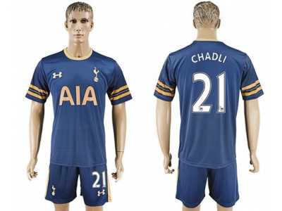 Tottenham Hotspur #21 Chadli Away Soccer Club Jersey