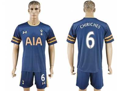 Tottenham Hotspur #6 Chiriches Away Soccer Club Jersey