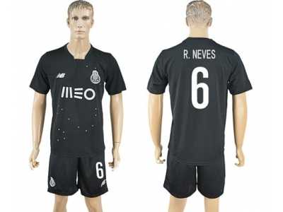 Oporto #6 R.Neves Away Soccer Club Jersey