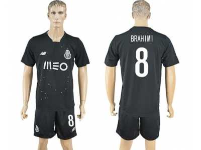 Oporto #8 Brahimi Away Soccer Club Jersey