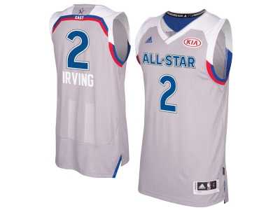 Men's Eastern Conference #2 Kyrie Irving adidas Gray 2017 NBA All-Star Game Swingman Jersey