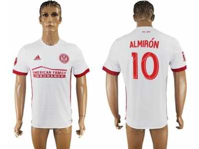 Atlanta United FC #10 Almiron Away Soccer Club Jersey