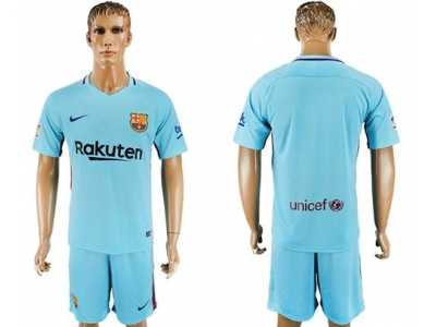 Barcelona Blank Away Soccer Club Jer