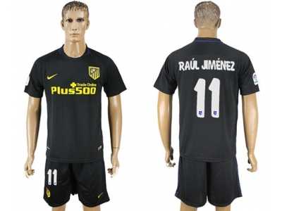 Atletico Madrid #11 Raul Jimenez Away Soccer Club Jerseys