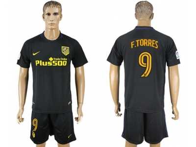 Atletico Madrid #9 F.Torres Away Soccer Club Jersey