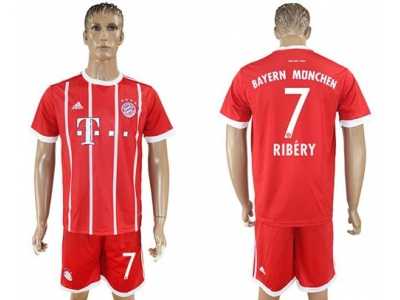Bayern Munchen #7 Ribery Home Soccer Club