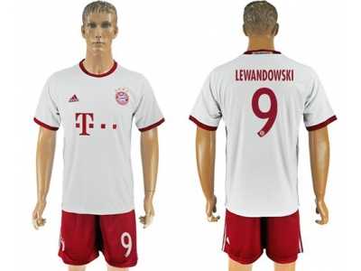 Bayern Munchen #9 Lewandowski Sec Away Soccer Club Jersey