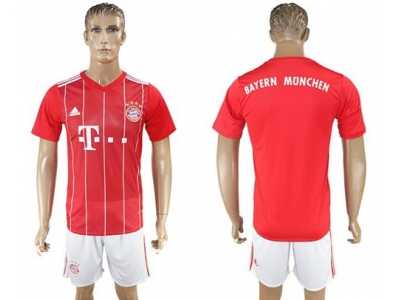 Bayern Munchen Blank Home Soccer Club Jerseyss