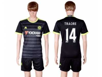 Chelsea #14 Traore Away Soccer Club Jerseys